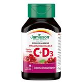 Jamieson Vitamina C + D3 Masticabile ciliegia 75 Compresse