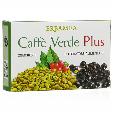 Vendeita Online Caffè Verde Plus 24 Compresse metabolismo dei grassi Erbamea