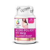 Optima Naturals Acido Folico 400 mcg 120 Compresse