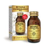 Dr.Giorgini BETAINA CLORIDRATO-T Plus 180 Pastiglie da 500 mg - 90 gr