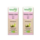 HERBALGEM BIO FEM50+GEM 30 ml | 2 Confezioni