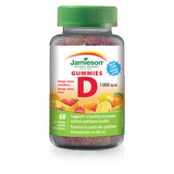 Jamieson Vitamina D Gummies 1000 UI masticabile 60 Caramelle