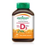 Jamieson Vitamina D3 1000 UI gusto Arancia 100 compresse masticabili