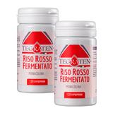 Tegraten Riso Rosso Fermentato Monacolina K 2,9 mg 120 Compresse 500 mg | 2 confezioni