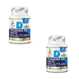 Vitamina D 3 2000 UI 60 Compresse | 2 Confezioni