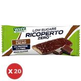 RICOPERTOZERO Biscotto al Cacao Senza Glutine | 20 Confezioni